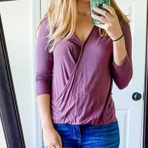 3/$15 Papermoon Wrap Blouse